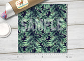 Tropical Palm Leaves Adhesive Vinyl 1214